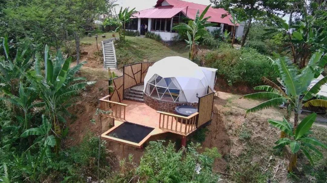 Hotel Y Restaurante Mirador Aires De La Sierra, Minca Kültér fotó
