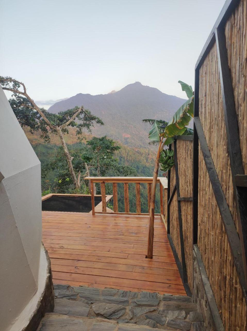 Hotel Y Restaurante Mirador Aires De La Sierra, Minca Kültér fotó