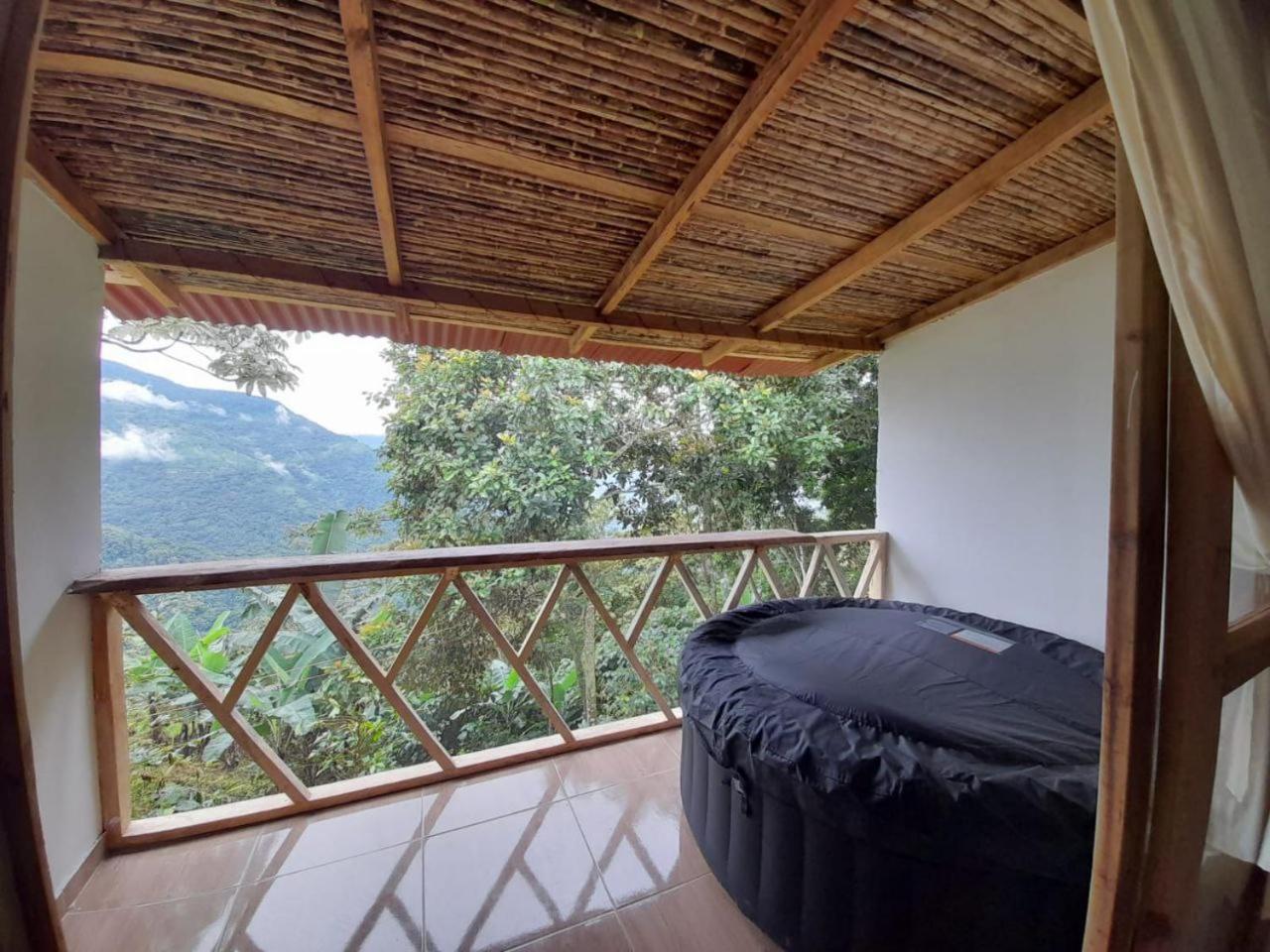 Hotel Y Restaurante Mirador Aires De La Sierra, Minca Kültér fotó